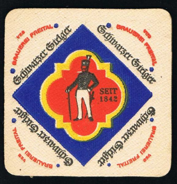 freitaler brewery ddr coaster
