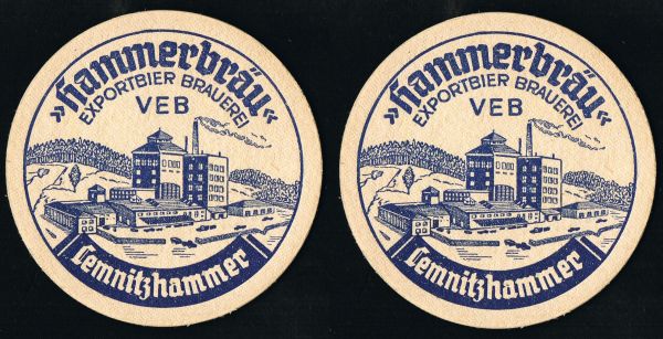 Hammerbräu Lemnitzhammer Bierdeckel