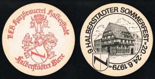 harzbrauerei halberstadt brauerei vorkriegsbierdeckel vk