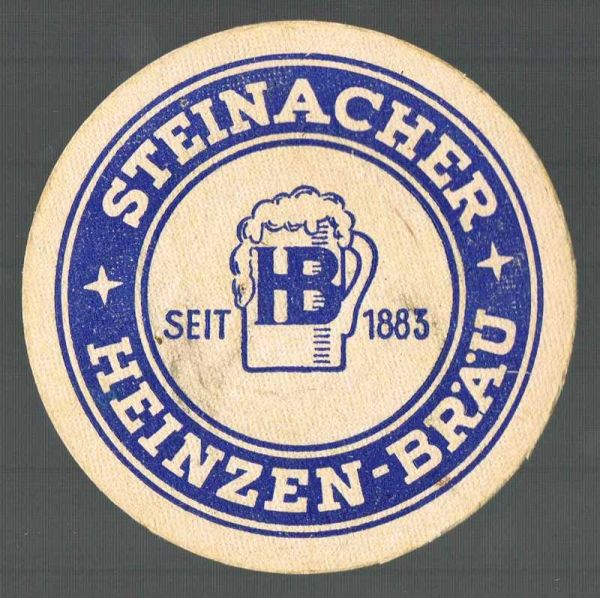 heinz brauerei schalkau ddr bierdeckel
