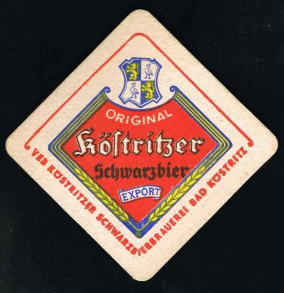koestritzer brauerei ddr bierdeckel