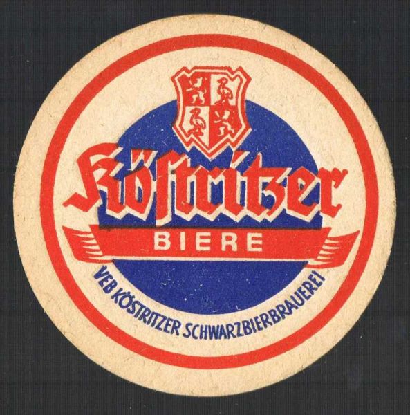 koestritzer brauerei ddr bierdeckel