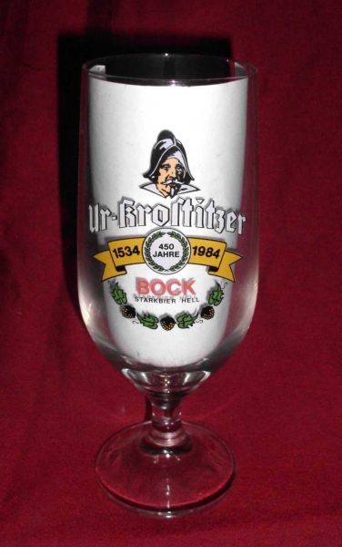 Krostitzer Beer glass