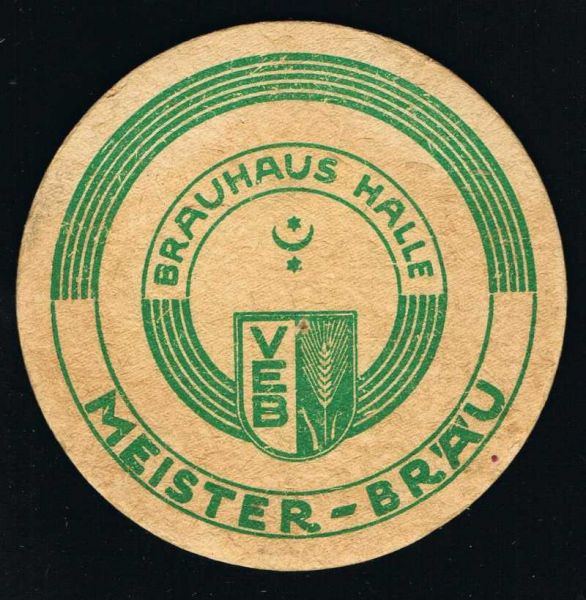 Meister - Bräu Bierdeckel