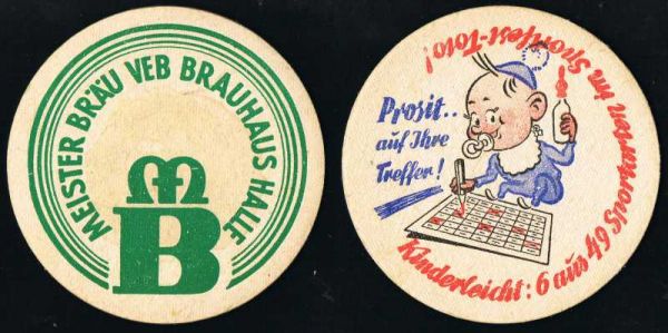 meister bräu halle brewery ddr coaster