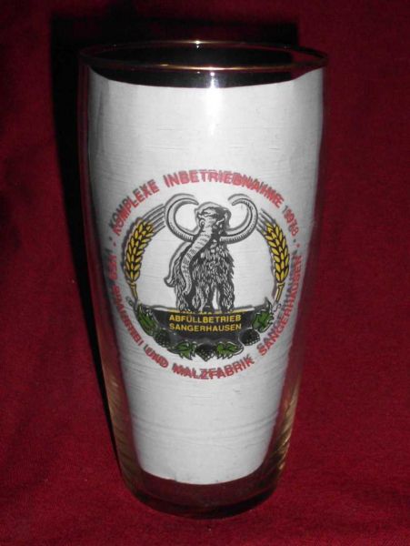 Mammut Beer glass