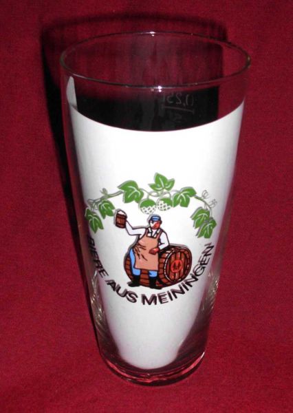 Meiningen Beer glass