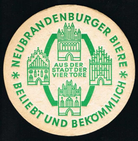 neubrandenburg brewery ddr coaster