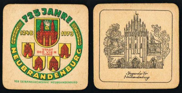 neubrandenburg brewery ddr coaster