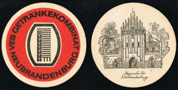 neubrandenburg brewery ddr coaster