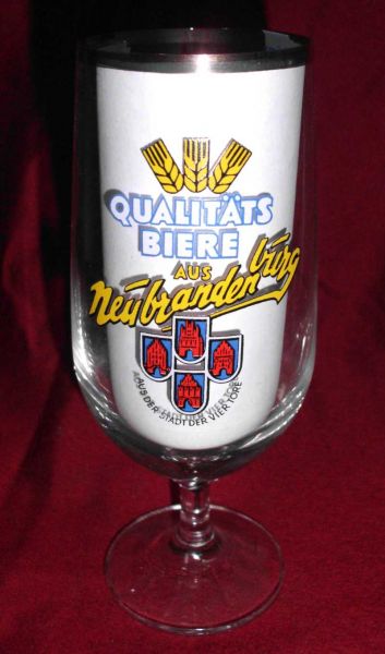 Neubrandenburger Beer glass