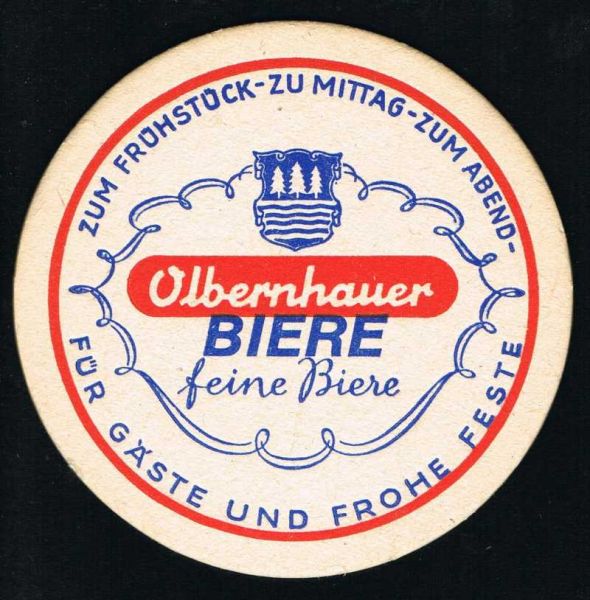 olbernhauer brauerei ddr bierdeckel