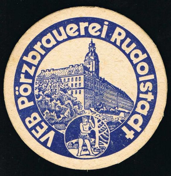 pörzbrauerei rudolstadt brewery ddr coaster
