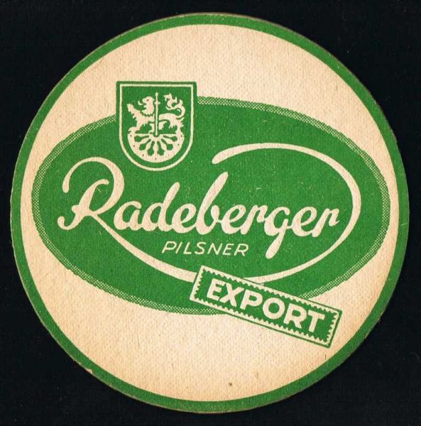 radeberger brewery vk coaster