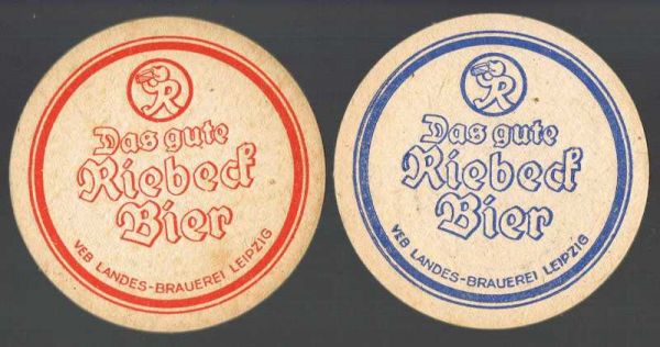 riebeck brauerei ddr bierdeckel