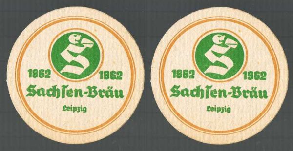 sachsen bräu brewery ddr coaster