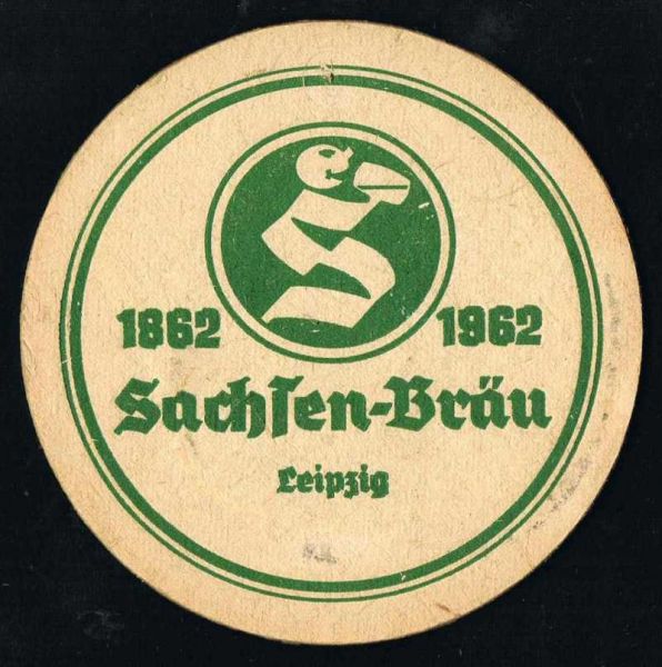 sachsen bräu brewery ddr coaster