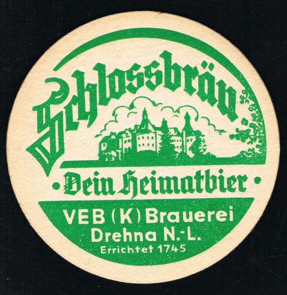 schlossbräu drehna brewery ddr coaster