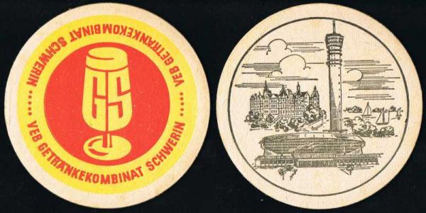 schwerin brewery ddr coaster
