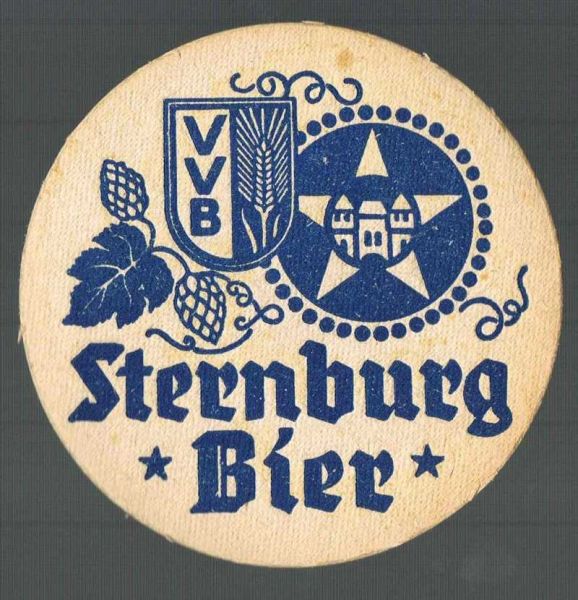 sternburg brauerei ddr bierdeckel