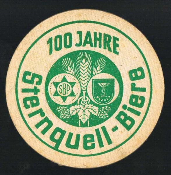 sternquell brewery plauen ddr coaster