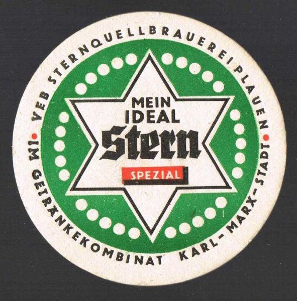 sternquell brewery plauen ddr coaster