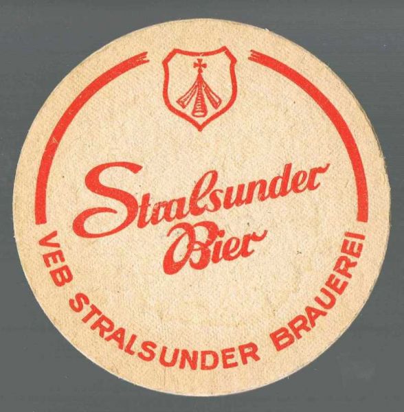 stralsunder brauerei ddr bierdeckel
