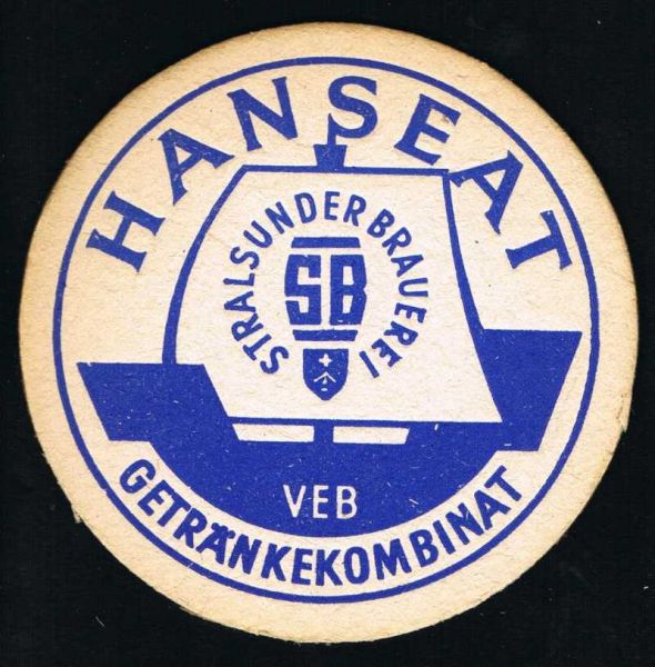 stralsunder brauerei ddr bierdeckel
