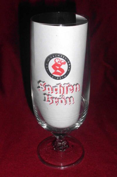 Sachsen - Bräu Beer glass