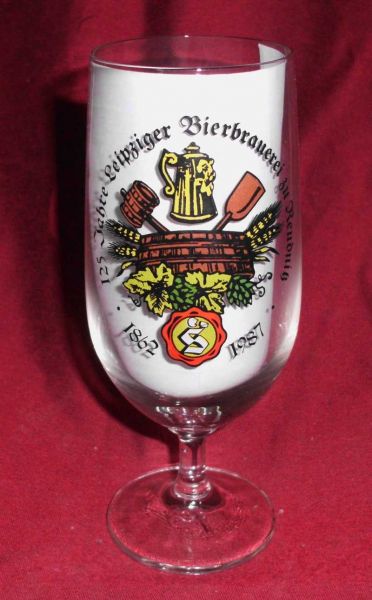 Sachsen - Bräu Beer glass
