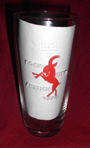 Sachsen - Bräu Beer glass