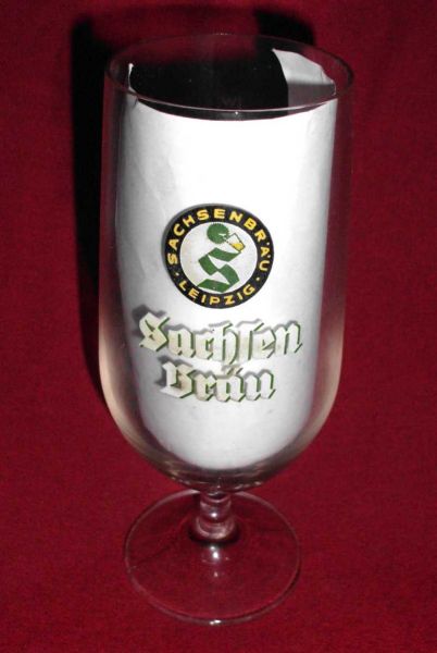 Sachsen - Bräu Beer glass