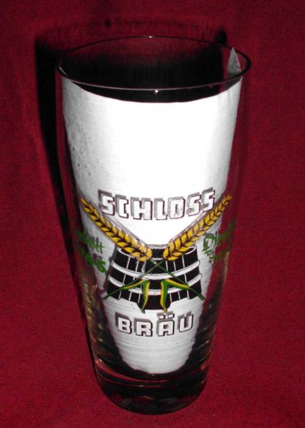 Schlossbrauerei Beer glass