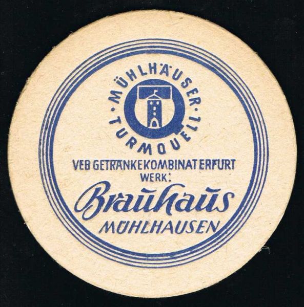 mühlhausen thuringia brewery ddr coaster