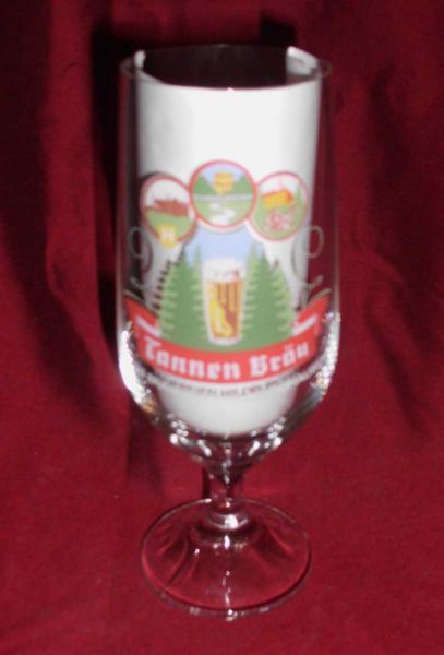 Tannen Bräu Beer glass