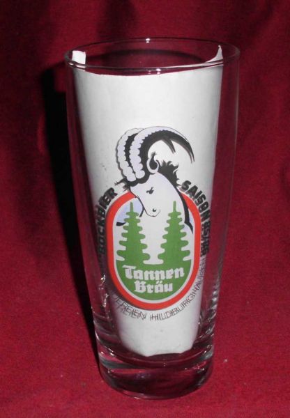 Tannen Bräu Beer glass