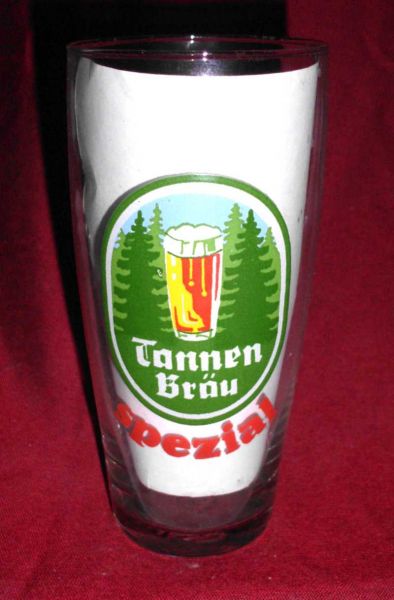 Tannen Bräu Beer glass