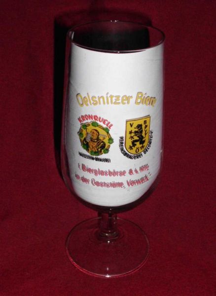 Oelsnitzer Beer glass