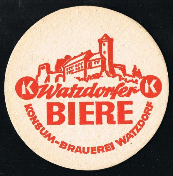 Watzdorfer Bierdeckel