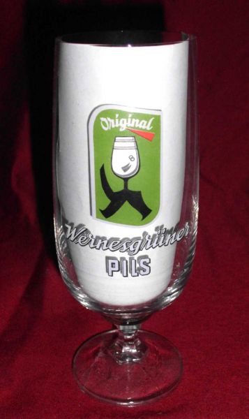 Wernesgrüner Bierglas