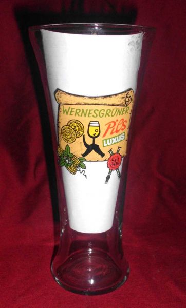 Wernesgrüner Beer glass