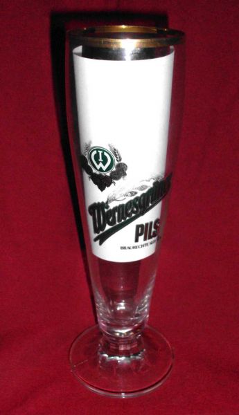 Wernesgrüner Bierglas