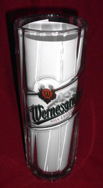 Wernesgrüner Beer glass
