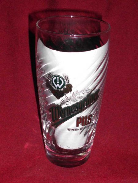 Wernesgrüner Beer glass