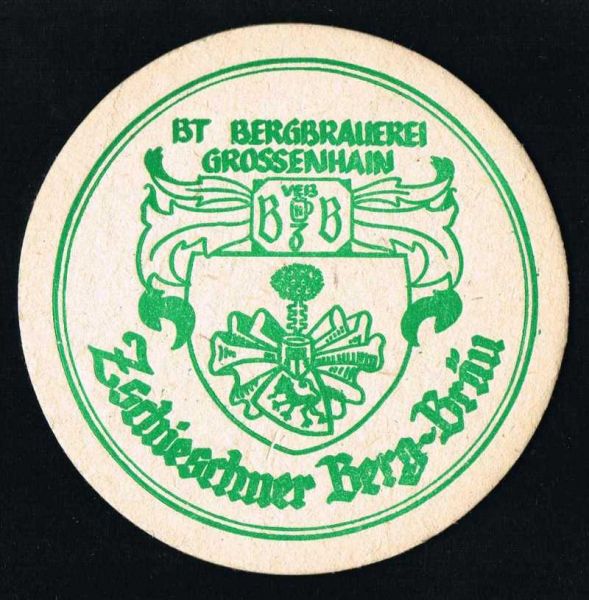 zschieschen brauerei großenhain ddr bierdeckel