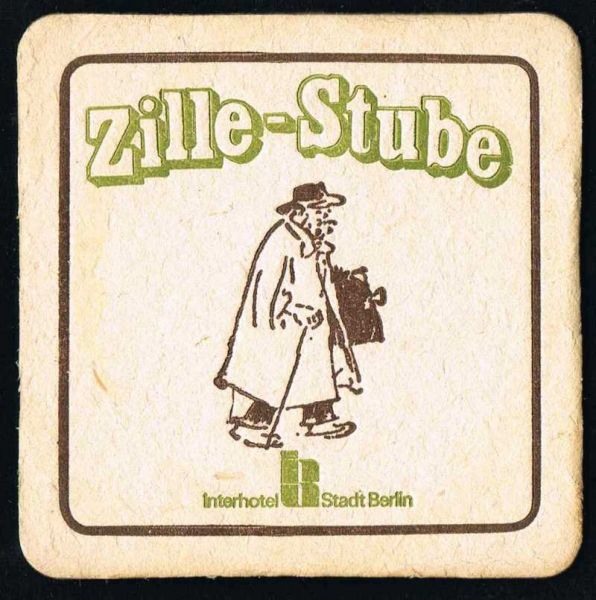 zille stube berlin coaster