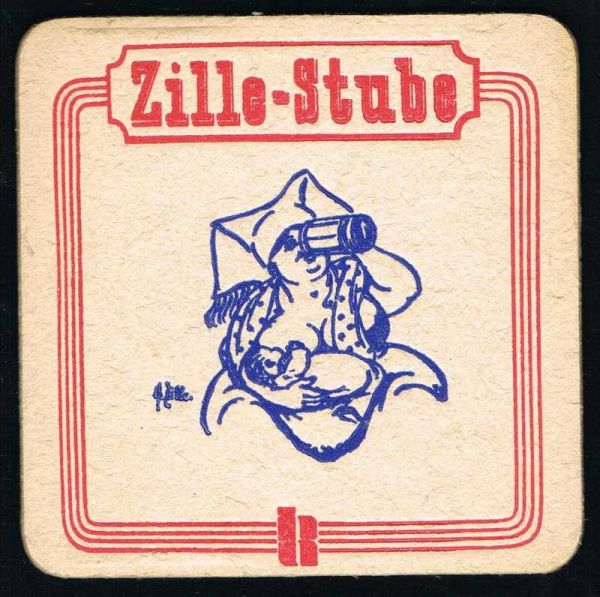 zille stube berlin coaster