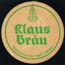 Klaus - Bräu Bierdeckel